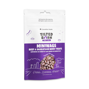 Canadian Beef & Saskatoon Berry MiniWags 100g