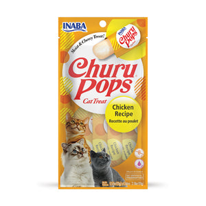 Churu Pops Cat Treats (Chicken) 4 pack