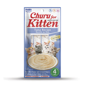 Churu Purees Kitten Treats (Tuna) 4 pack